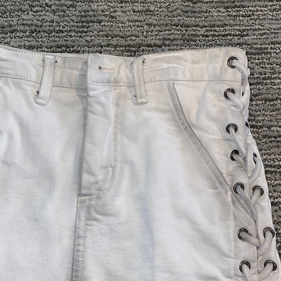 ALC Denim Lace Up Skirt - Picture 12 of 13